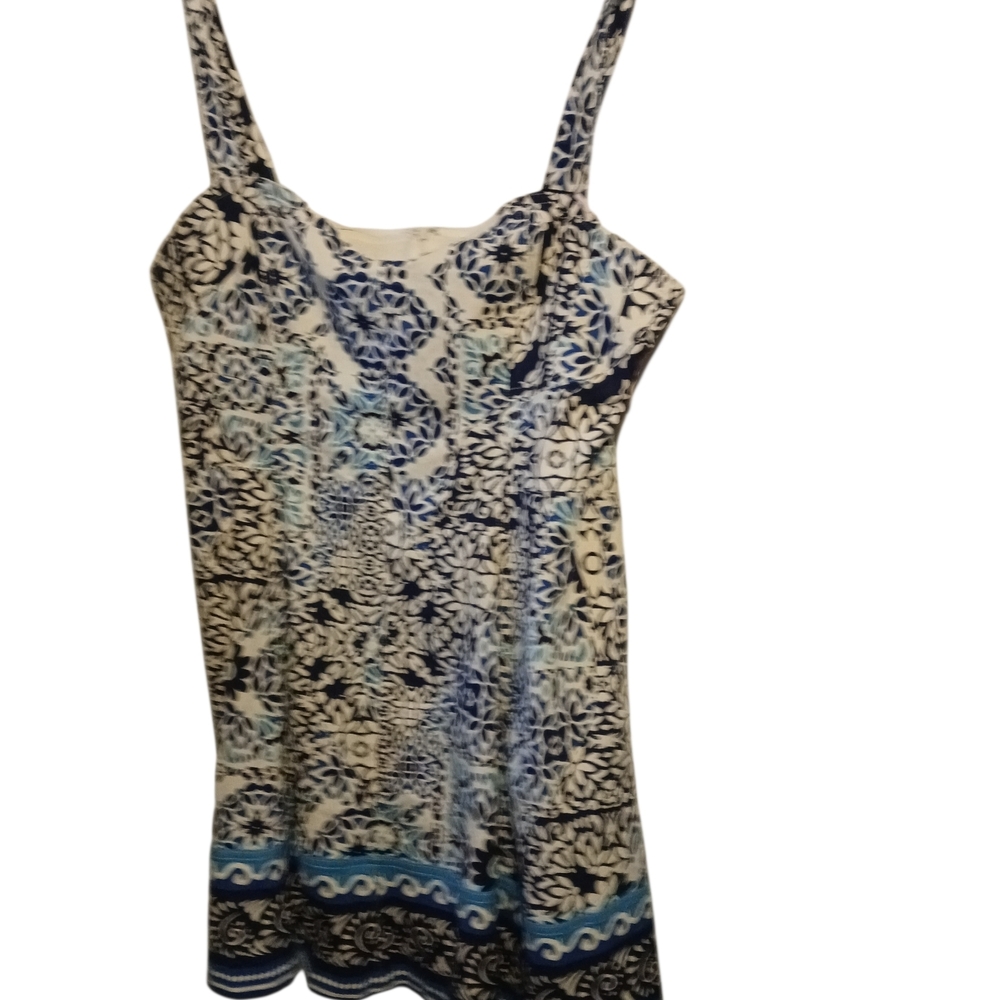 Avec Les Filles Sweethheart Neck Midi Sundress Dress 14